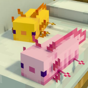 Ajolotes de peluche en las camas