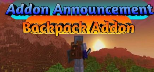 Simple Backpack Addon (compatiple with other addons)
